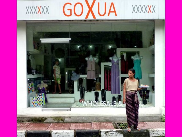 Bali even has a XUA! store....